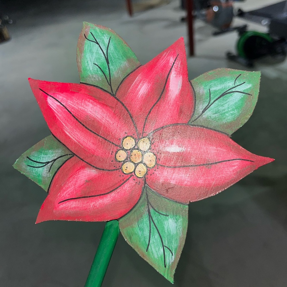 POINSETTIA STICK - Picture 2 of 3